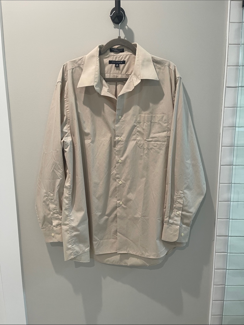 (Ivy Crew)Men's Dress Shirt Size XL 17-17,1/2